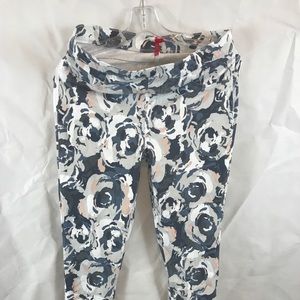 Spanx flower jeans